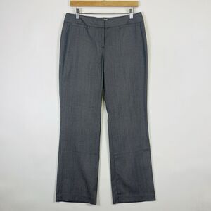 Halogen Black White Trace Weave Pattern Taylor Fit‎ Pants Women's 10 Petite NWT